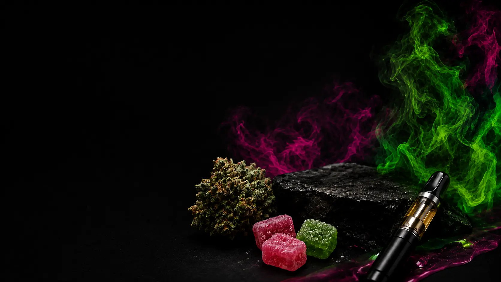 A box of assorted sweet Lushus Sweetz treats